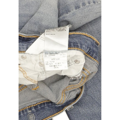 Levi's 512 Men Blue Tapered Slim Jeans W31 L31