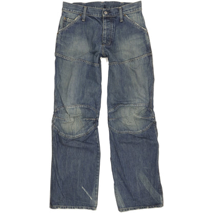 G-Star Elwood Men Blue Straight Regular Jeans W32 L33