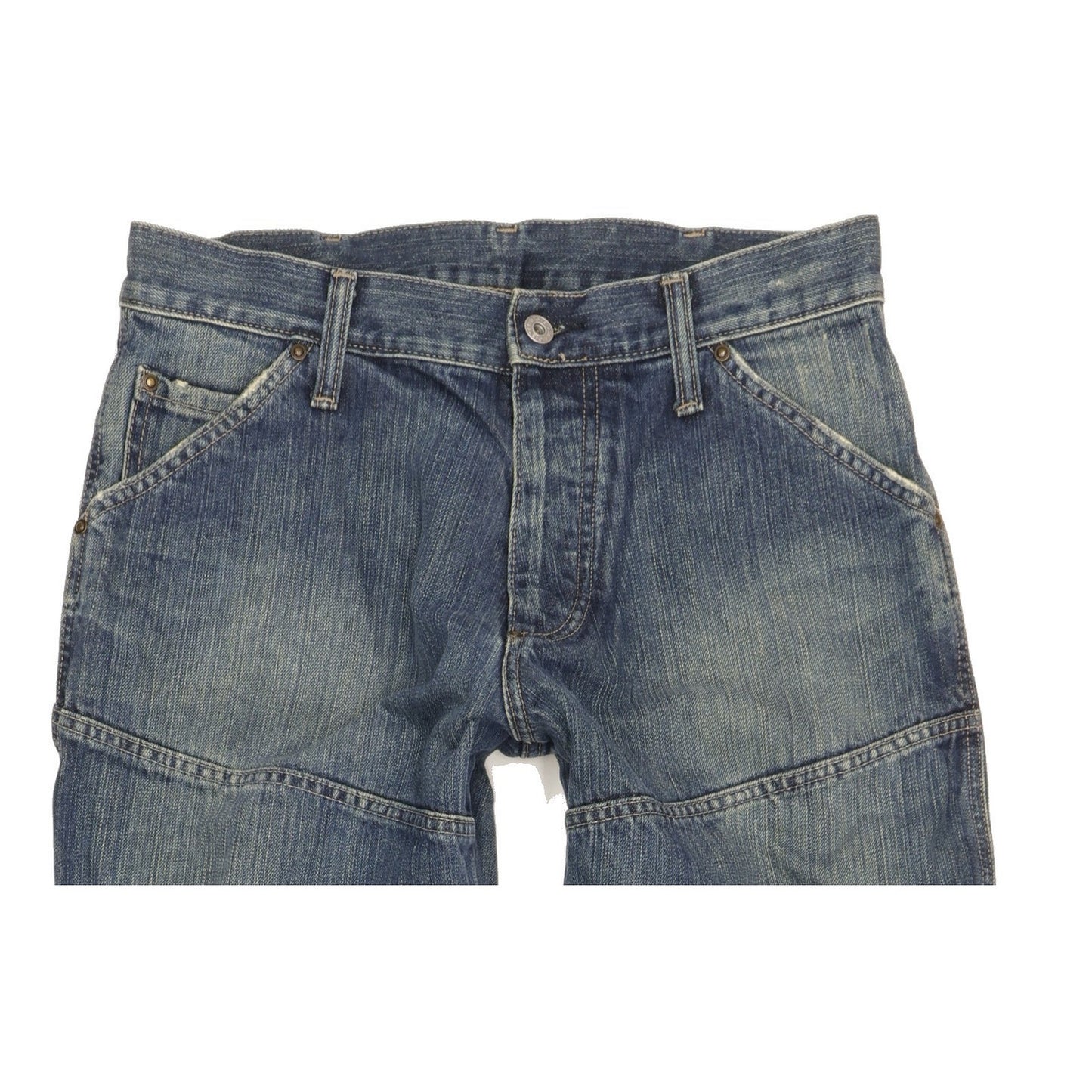 G-Star Elwood Men Blue Straight Regular Jeans W32 L33