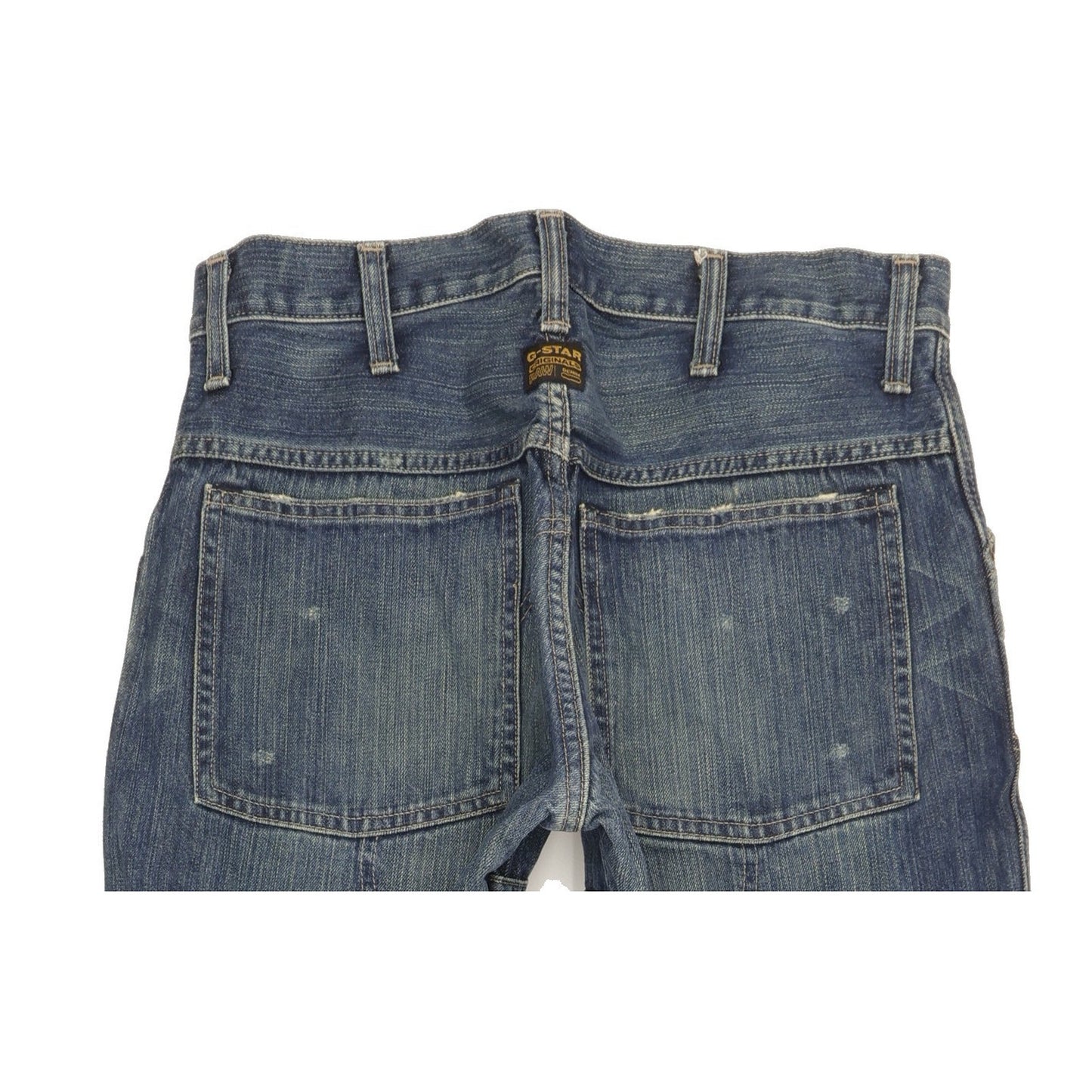 G-Star Elwood Men Blue Straight Regular Jeans W32 L33