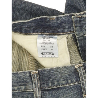 G-Star Elwood Men Blue Straight Regular Jeans W32 L33