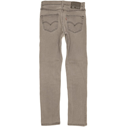 Levi's 511 Men Grey Straight Slim Stretch Jeans W30 L31