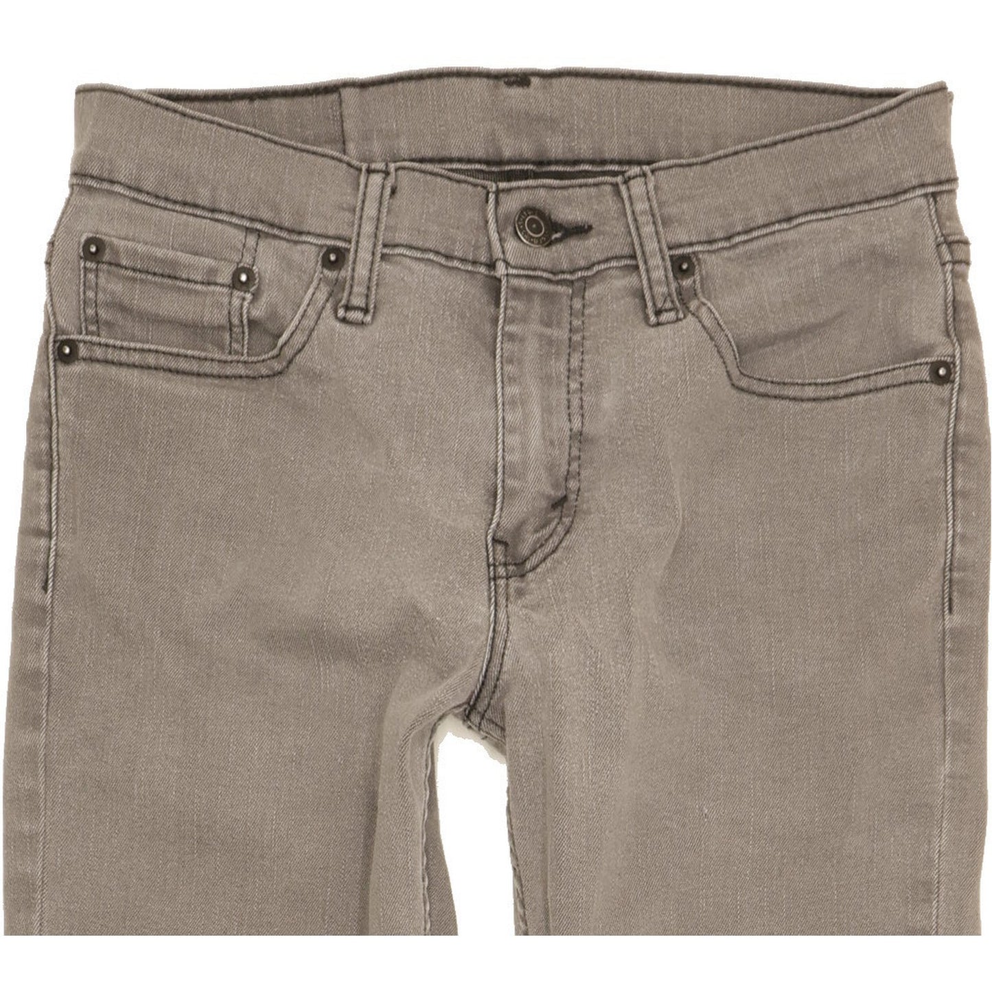 Levi's 511 Men Grey Straight Slim Stretch Jeans W30 L31