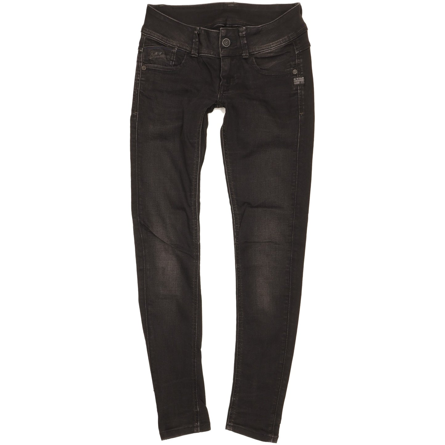 G-Star Lynn Women Black Skinny Slim Stretch Jeans W27 L30