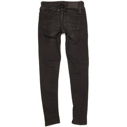 G-Star Lynn Women Black Skinny Slim Stretch Jeans W27 L30