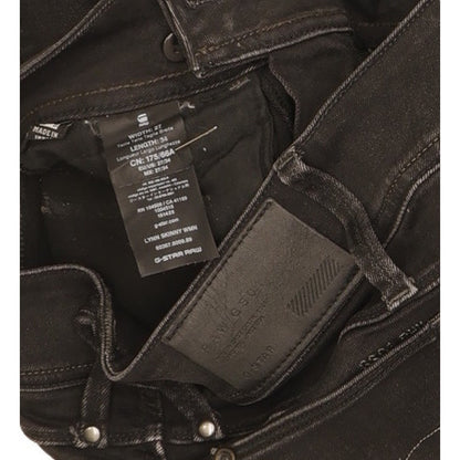G-Star Lynn Women Black Skinny Slim Stretch Jeans W27 L30