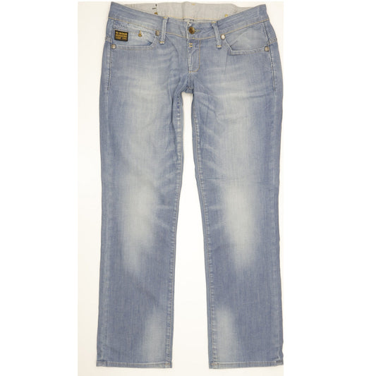 G-Star Midge Women Blue Straight Slim Stretch Jeans W32 L31