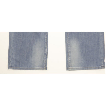 G-Star Midge Women Blue Straight Slim Stretch Jeans W32 L31