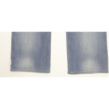 G-Star Midge Women Blue Straight Slim Stretch Jeans W32 L31