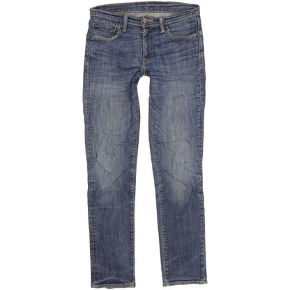 Levi's 511 Men Blue Straight Slim Stretch Jeans W30 L31