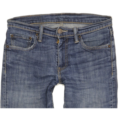 Levi's 511 Men Blue Straight Slim Stretch Jeans W30 L31