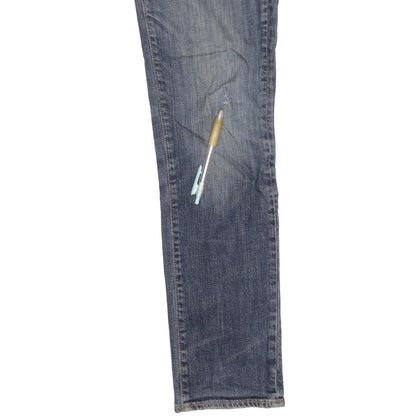 Levi's 511 Men Blue Straight Slim Stretch Jeans W30 L31