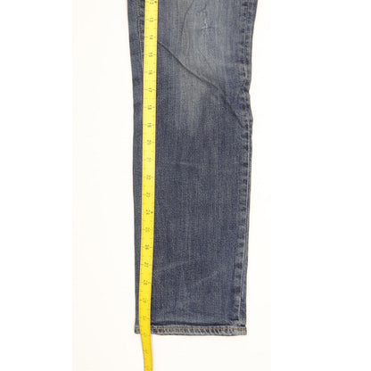 Levi's 511 Men Blue Straight Slim Stretch Jeans W30 L31