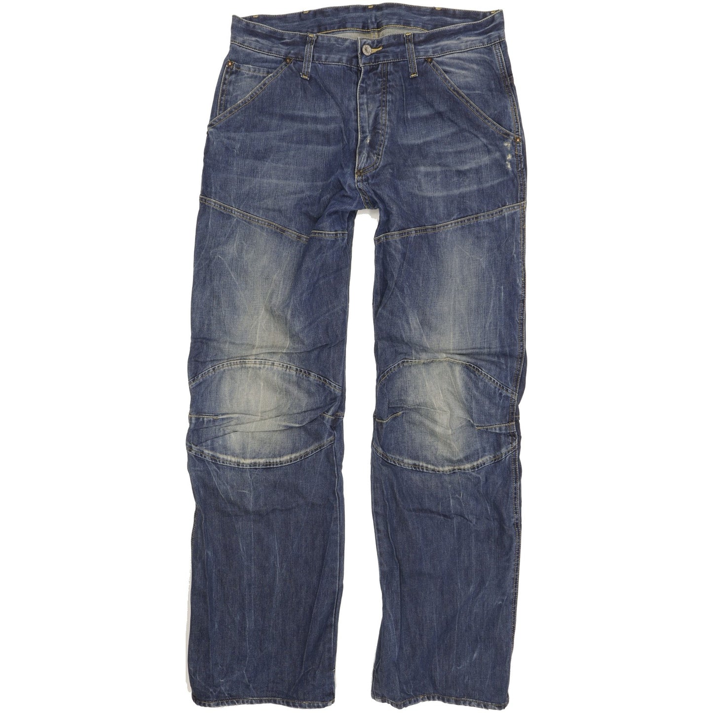 G-Star 5620 Men Blue Straight Loose Jeans W34 L33
