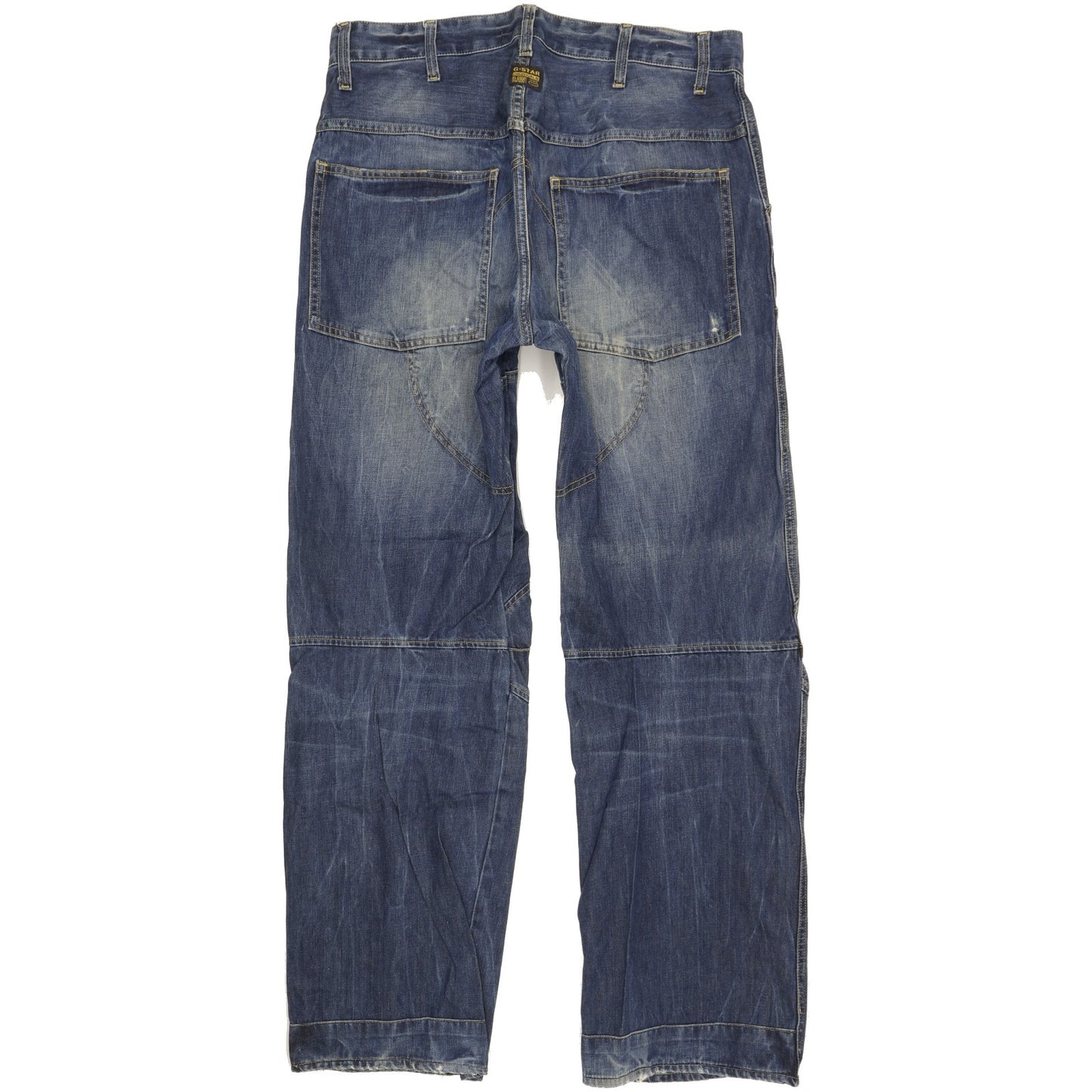 G-Star 5620 Men Blue Straight Loose Jeans W34 L33