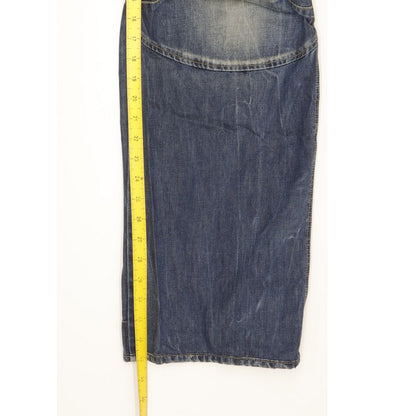 G-Star 5620 Men Blue Straight Loose Jeans W34 L33