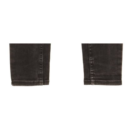 Levi's 710 Super Women Black Skinny Slim Stretch Jeans W25 L28