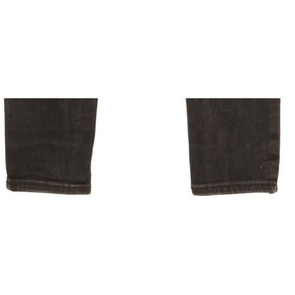 Levi's 710 Super Women Black Skinny Slim Stretch Jeans W25 L28