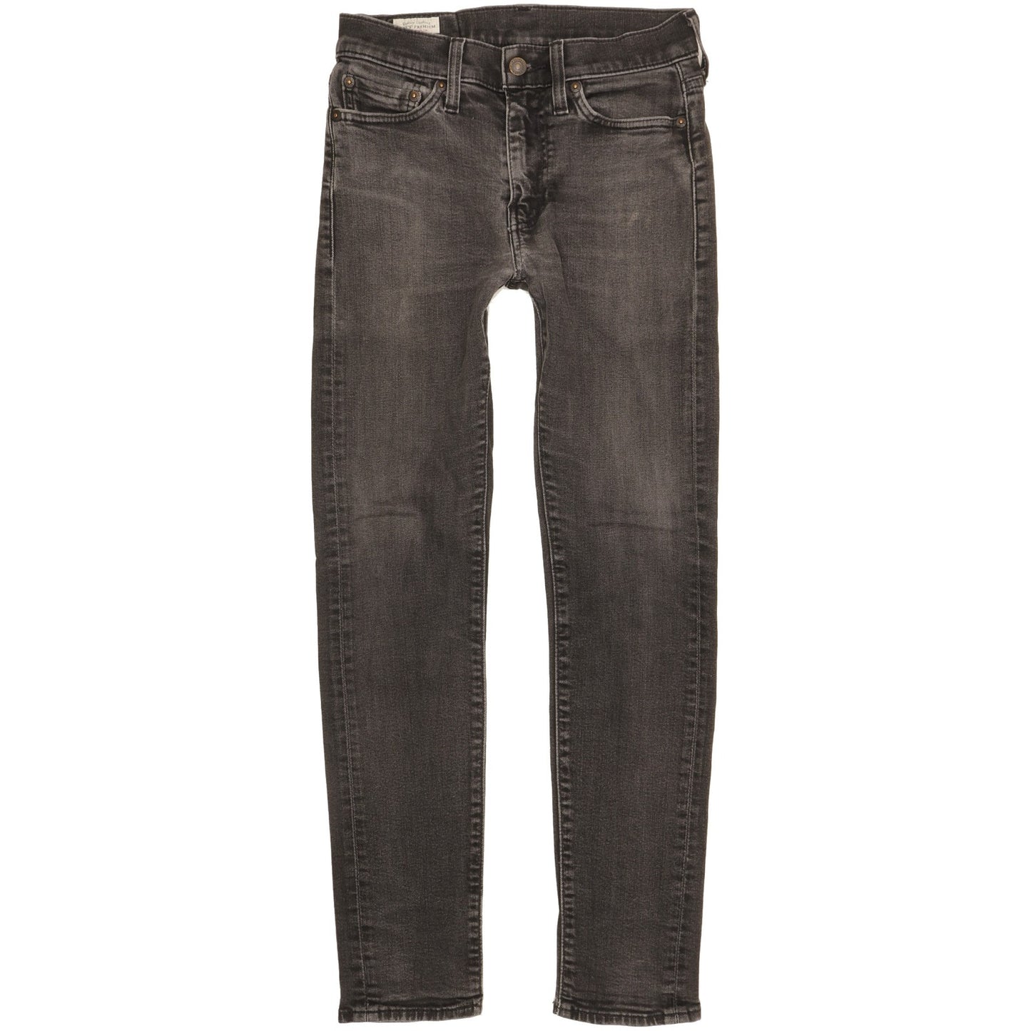 Levi's 510 Men Black Skinny Slim Stretch Jeans W28 L29
