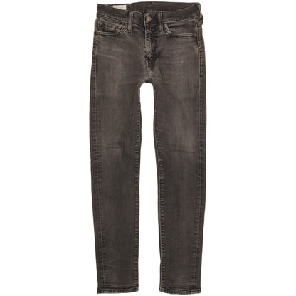 Levi's 510 Men Black Skinny Slim Stretch Jeans W28 L29