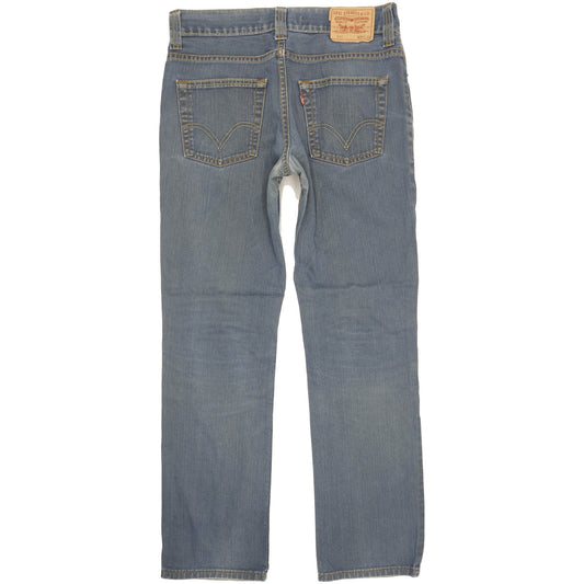 Levi's 511 Men Blue Straight Slim Jeans W34 L30