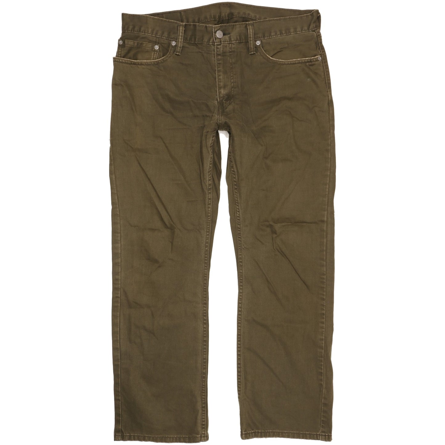 Levi's 514 Men Green Straight Slim Jeans W35 L30