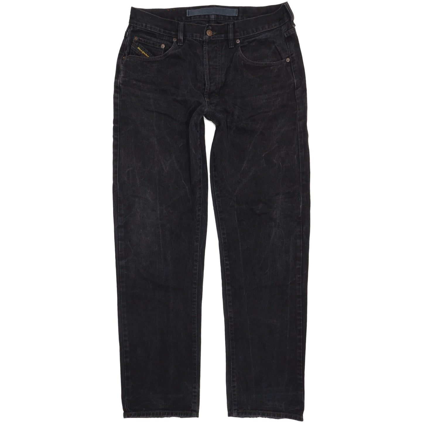 Diesel Cheyenne Men Black Straight Regular Jeans W36 L33