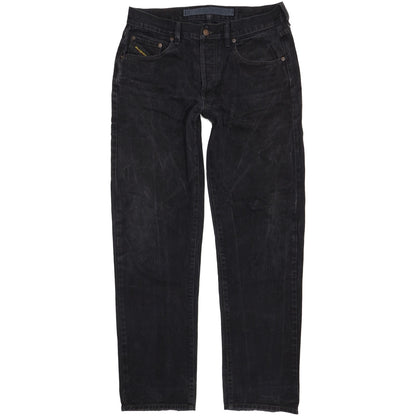 Diesel Cheyenne Men Black Straight Regular Jeans W36 L33