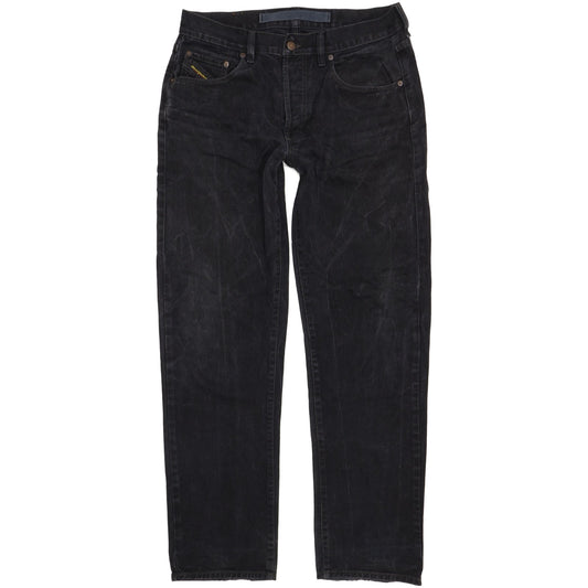 Diesel Cheyenne Men Black Straight Regular Jeans W36 L33