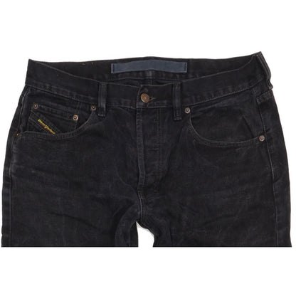Diesel Cheyenne Men Black Straight Regular Jeans W36 L33