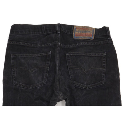 Diesel Cheyenne Men Black Straight Regular Jeans W36 L33