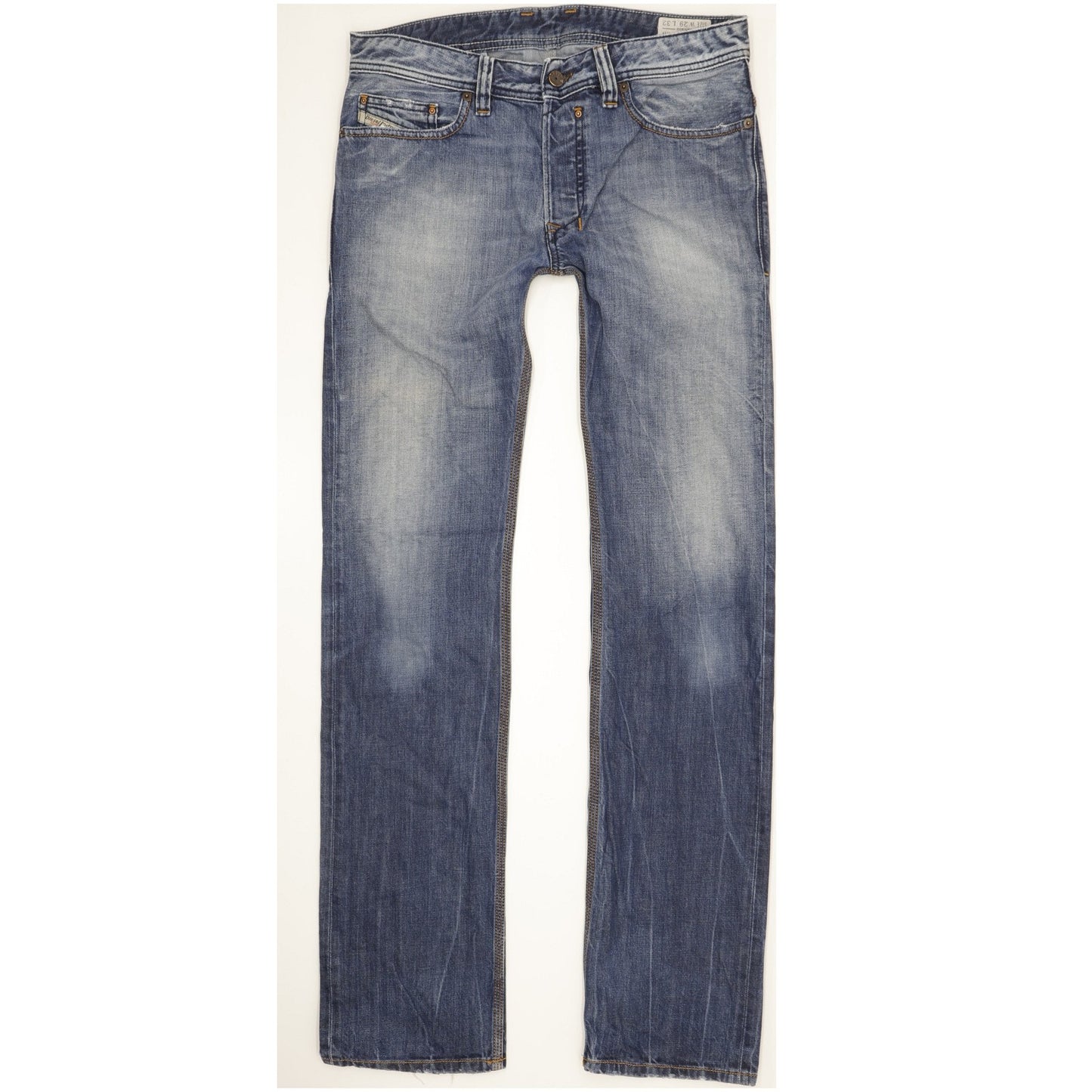 Diesel Safado Men Blue Straight Slim Jeans W30 L34