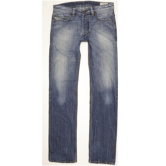 Diesel Safado Men Blue Straight Slim Jeans W30 L34