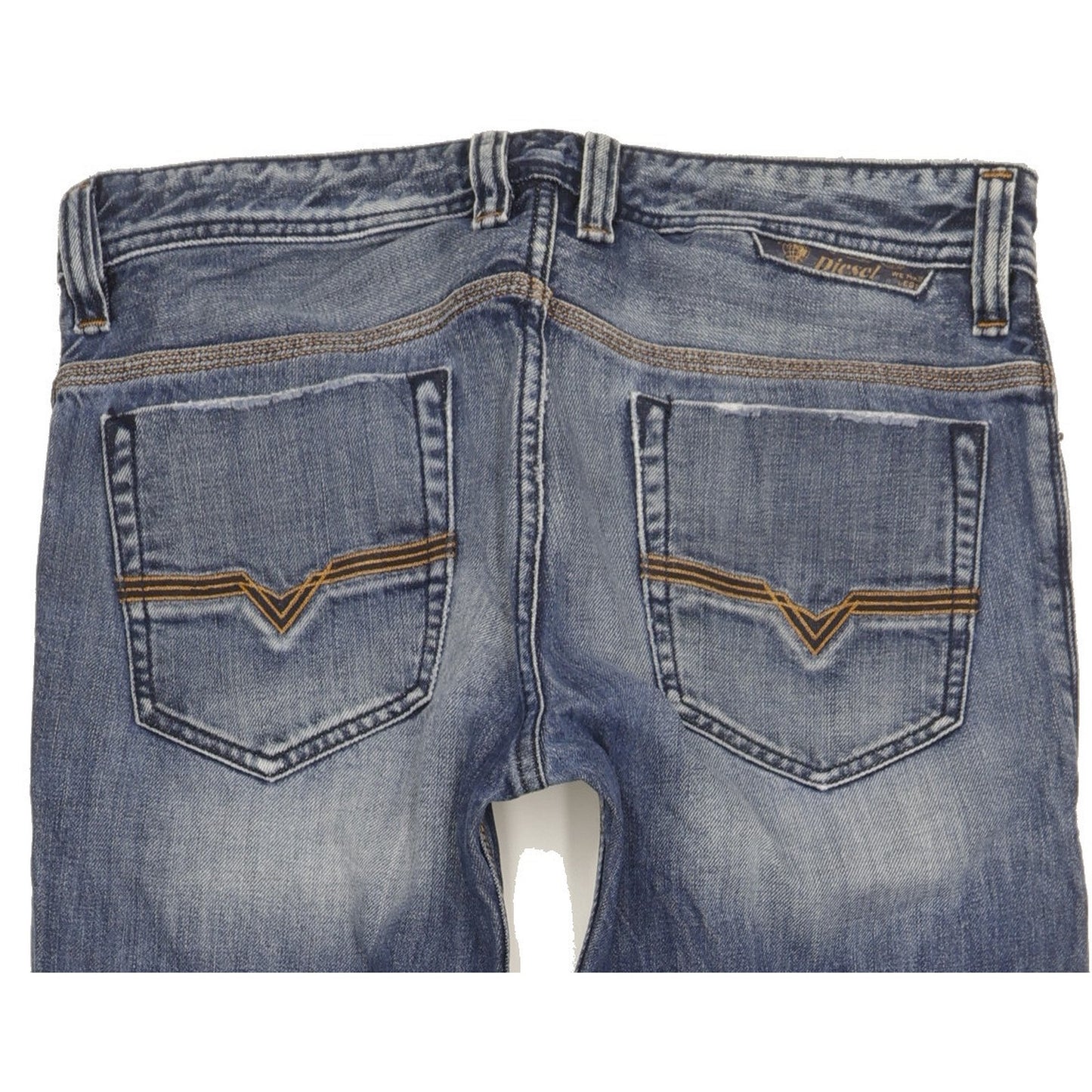 Diesel Safado Men Blue Straight Slim Jeans W30 L34