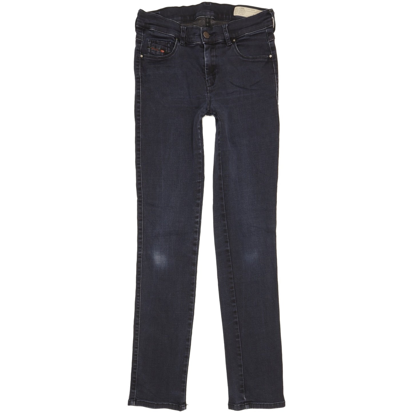 Diesel Sandy Women Navy Straight Slim Stretch Jeans W28 L30