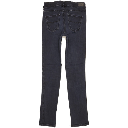 Diesel Sandy Women Navy Straight Slim Stretch Jeans W28 L30