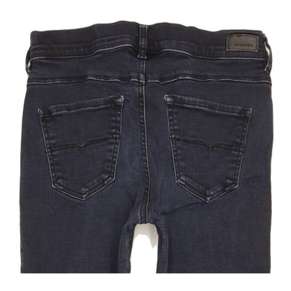 Diesel Sandy Women Navy Straight Slim Stretch Jeans W28 L30