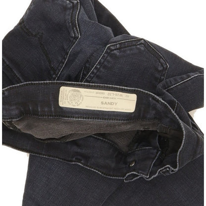 Diesel Sandy Women Navy Straight Slim Stretch Jeans W28 L30