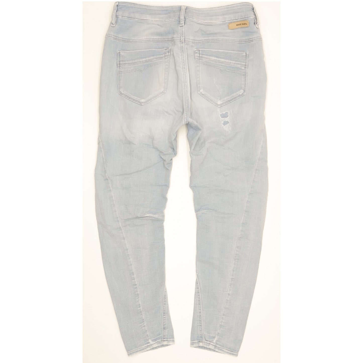 Diesel Fayza Blue Tapered Loose Boyfriend Stretch Jeans High Waisted W27 L28