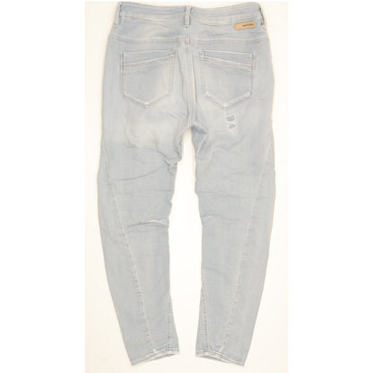 Diesel Fayza Blue Tapered Loose Boyfriend Stretch Jeans High Waisted W27 L28