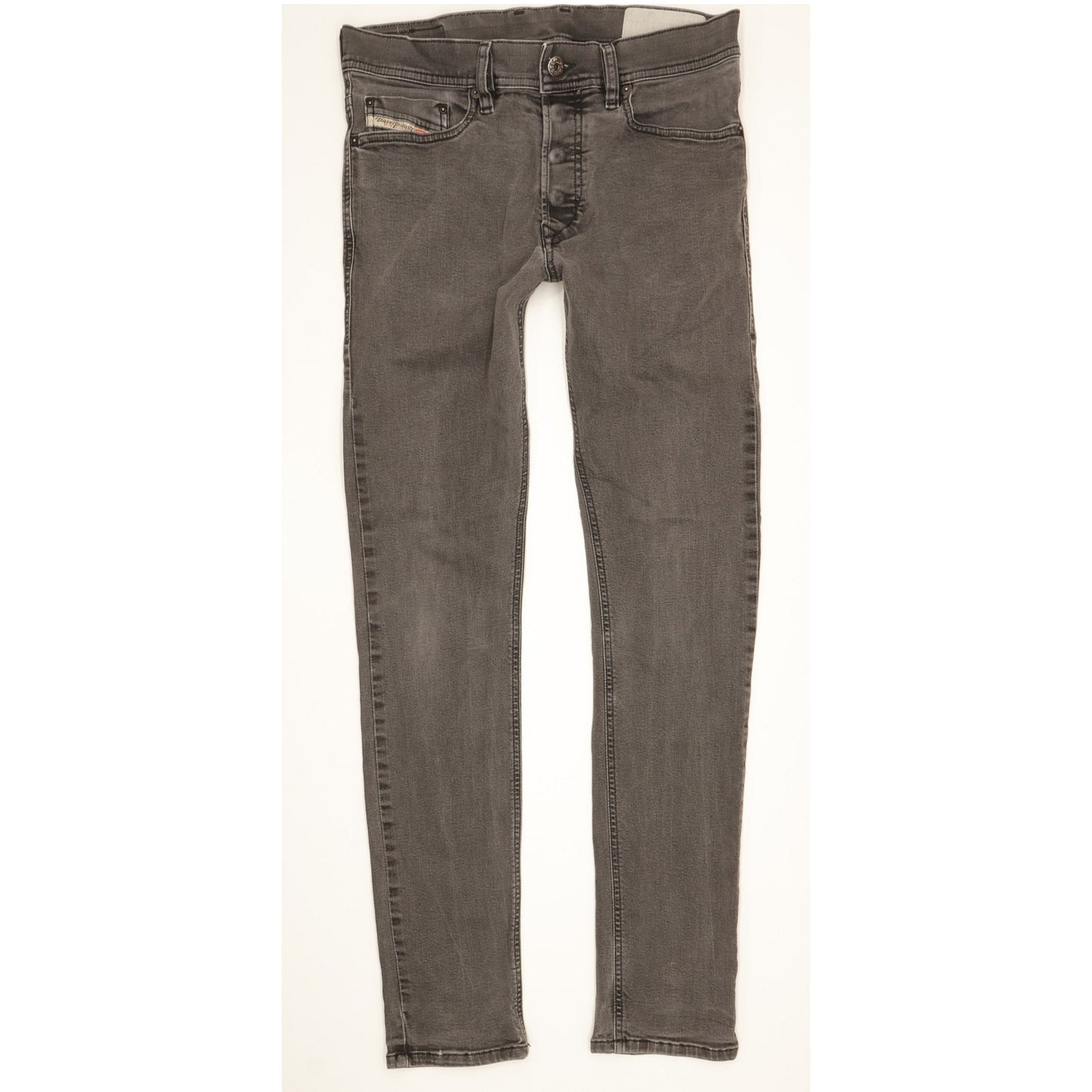 Diesel Tepphar Men Grey Tapered Slim Stretch Jeans W28 L30