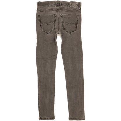 Diesel Tepphar Men Grey Tapered Slim Stretch Jeans W28 L30