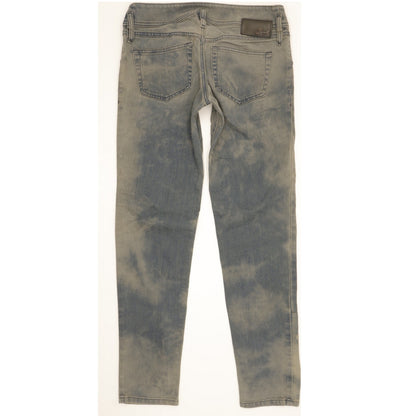 Diesel Matic Ankle Men Blue Tapered Slim Stretch Jeans W28 L34