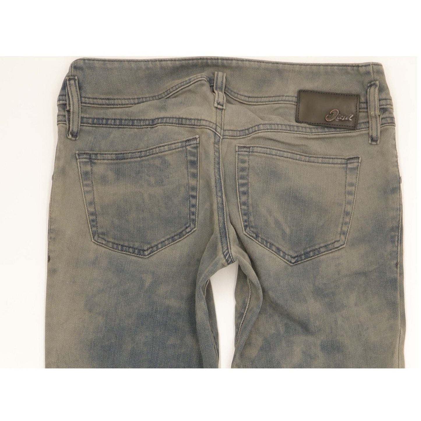 Diesel Matic Ankle Men Blue Tapered Slim Stretch Jeans W28 L34
