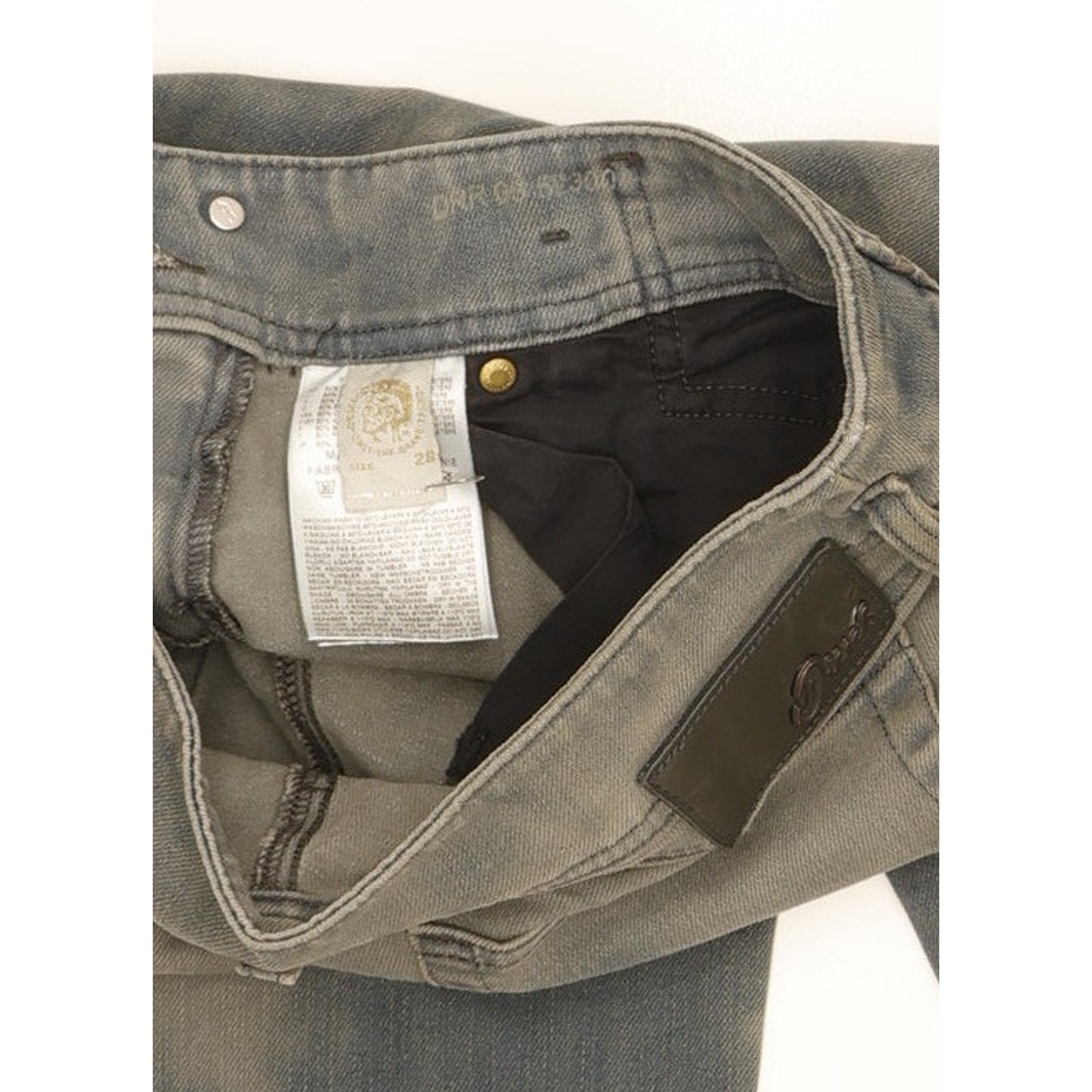 Diesel Matic Ankle Men Blue Tapered Slim Stretch Jeans W28 L34