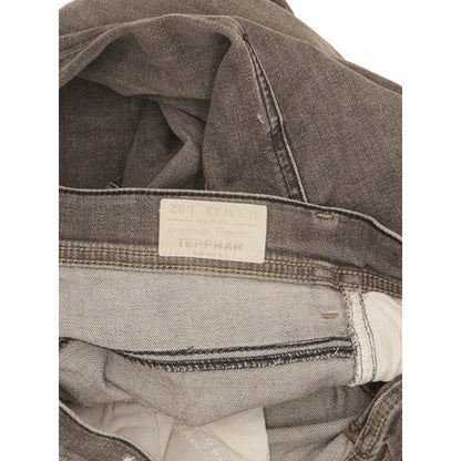 Diesel Tepphar Men Grey Tapered Slim Stretch Jeans W32 L30