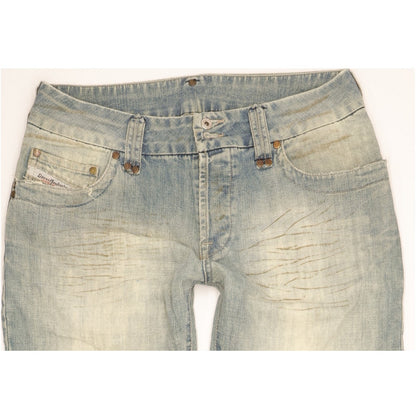 Diesel Men Blue Straight Slim Jeans W31 L29