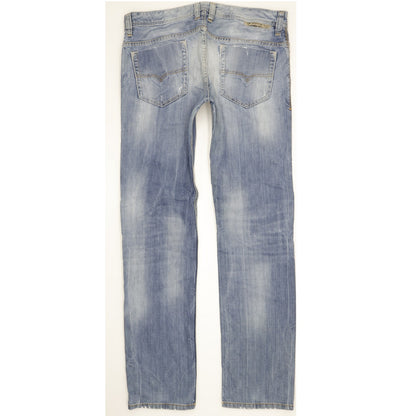 Diesel Safado Men Blue Straight Slim Jeans W33 L34