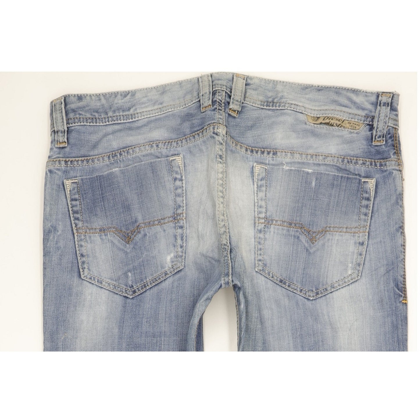 Diesel Safado Men Blue Straight Slim Jeans W33 L34