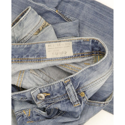 Diesel Safado Men Blue Straight Slim Jeans W33 L34